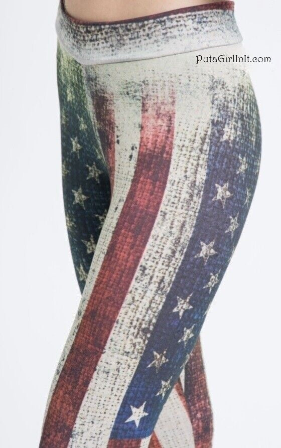 Vocal Apparel Stars, Stripes and Style Stone Leggings